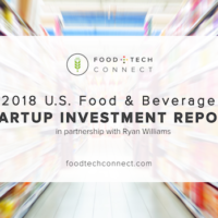 2018 U.S. Food & Beverage Startup Investment Report