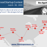 Pitch at 33Entrepreneurs’ Food Startup Accelerator Tour, Coming to a City Near You