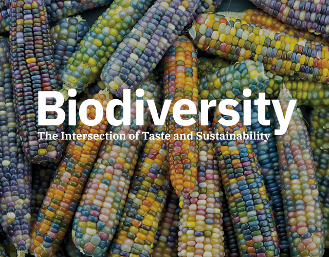 Biodiversity, the intersection of taste and sustainability